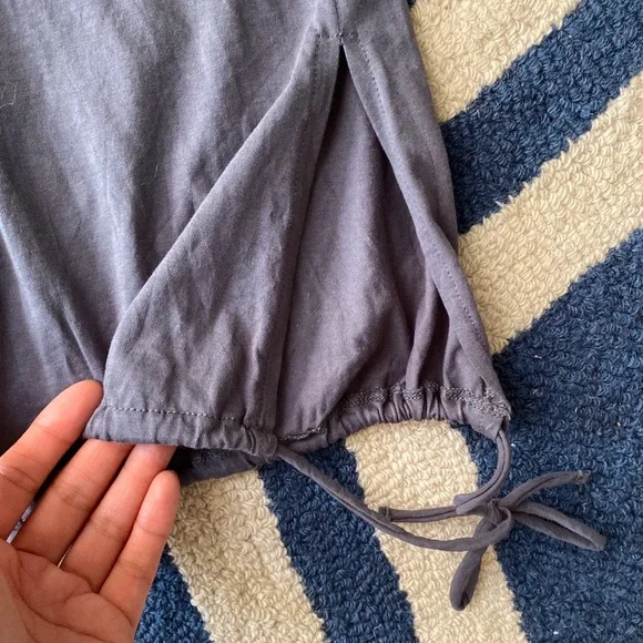 🐚 ZARA CONTEMPORARY MIDNIGHT BLUE LOOSE FIT PARTY SHEER MAXI DRESS! - Picture 8 of 12